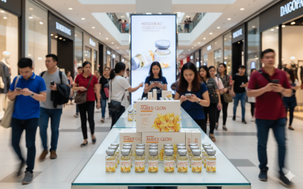 Liệu trình sáng da chuyên sâu với Amber Glow