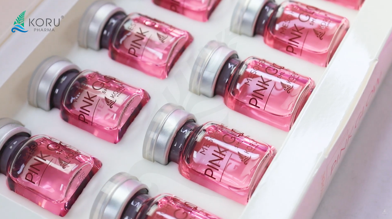 Nhận diện sản phẩm Mesoheal Pink Glow