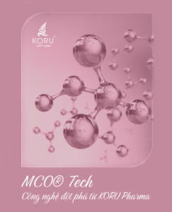MCO® Tech – Công nghệ đột phá từ KORU Pharma